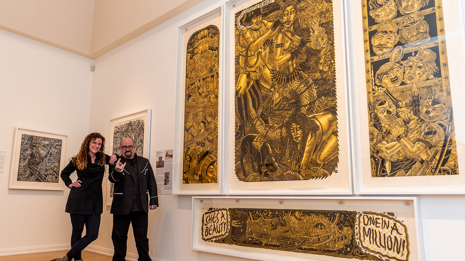 The Art of Provocation: Tom Hück, printmaker | Emory | Michael C